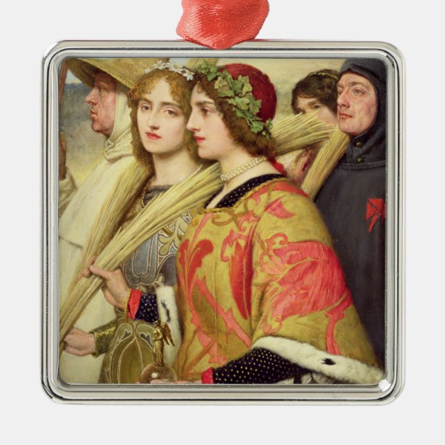 Thanksgiving Metal Tree Decoration (Front)