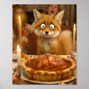 Thanksgiving Mishap: Flicker's Epic Turkey Swap Poster