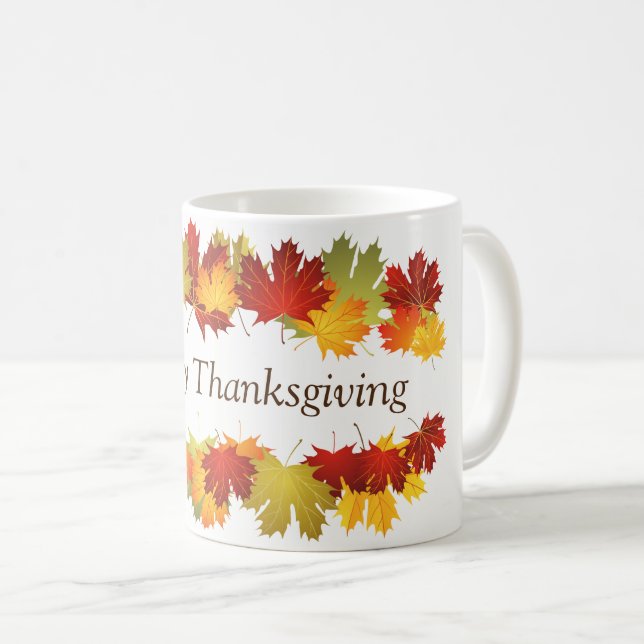 Thanksgiving Mug (Front Right)