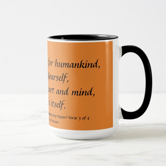 Thanksgiving Mug (Right)