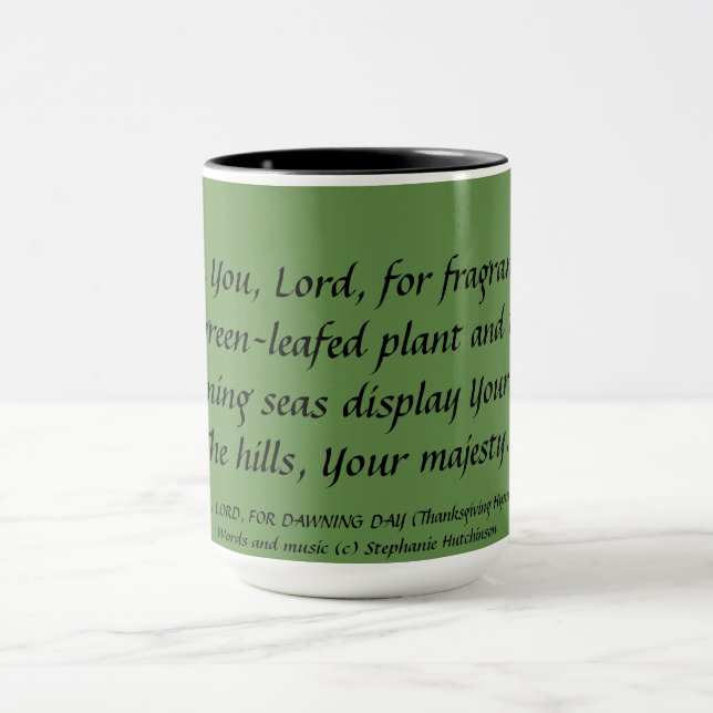 Thanksgiving Mug (Center)