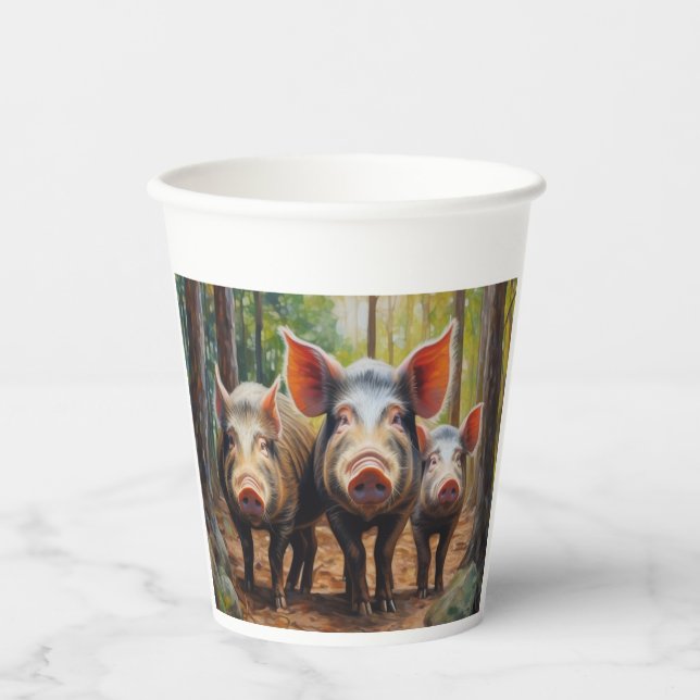 Thanksgiving Mug Paper Cups (Front)