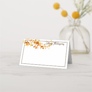 Thanksgiving Name Place Card