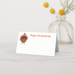 Thanksgiving Name Place Card