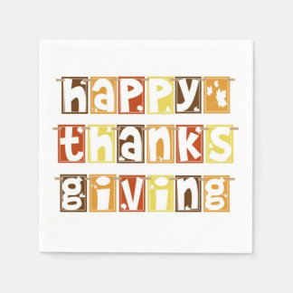 Thanksgiving Napkins