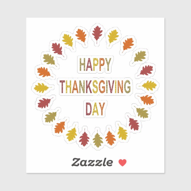 Thanksgiving Oak Leaves (Sheet)