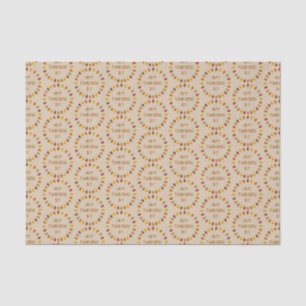 Thanksgiving Oak Leaves Patterned Tissue Paper