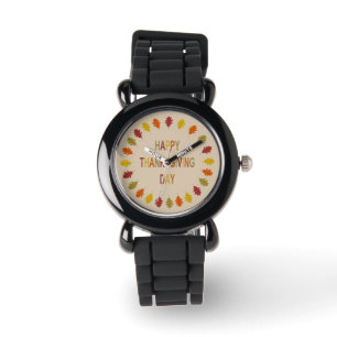 Thanksgiving Oak Leaves Watch