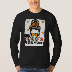 Thanksgiving One Thankful Postal Worker T-Shirt