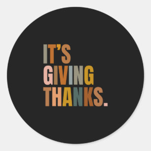 Thanksgiving Outfits Funny Turkey Family Matching Classic Round Sticker