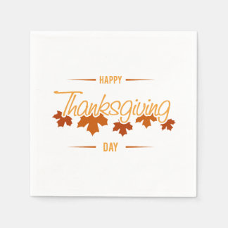 Thanksgiving Paper Napkins