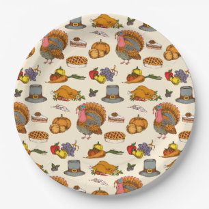 Thanksgiving Paper Plate
