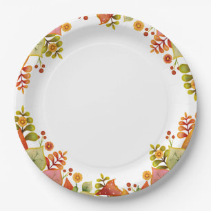 Thanksgiving  paper plate