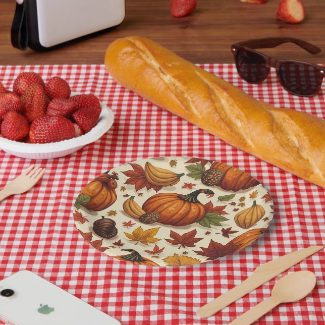  thanksgiving paper plate (Picnic)