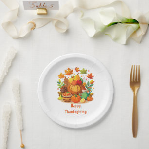 Thanksgiving Paper Plate