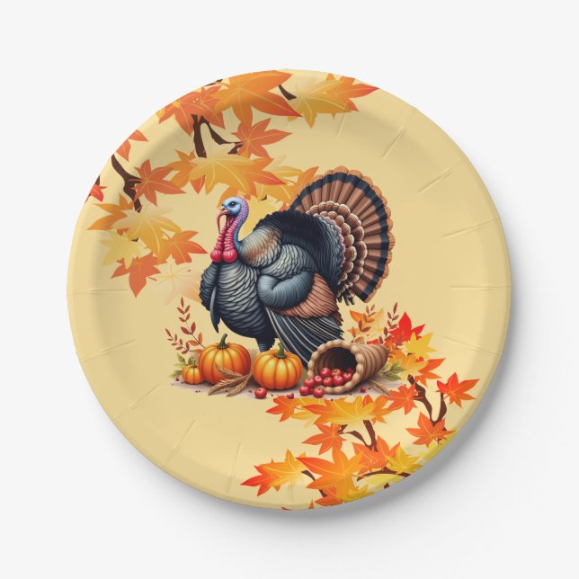 Thanksgiving Paper Plates (Front)