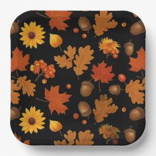 Thanksgiving paper plates