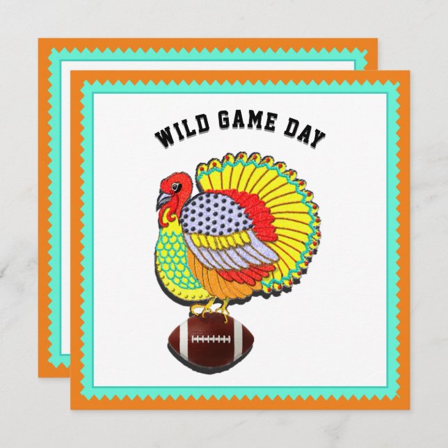 Thanksgiving Party Invitation (Front/Back)