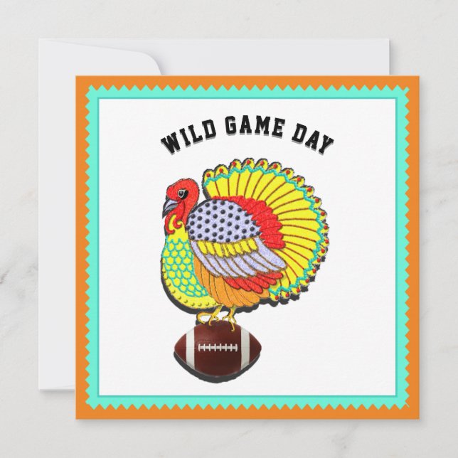 Thanksgiving Party Invitation (Front)