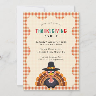 Thanksgiving Party Invitation