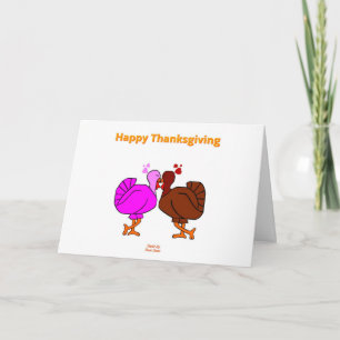 Thanksgiving Passion Horizontal Greeting Card