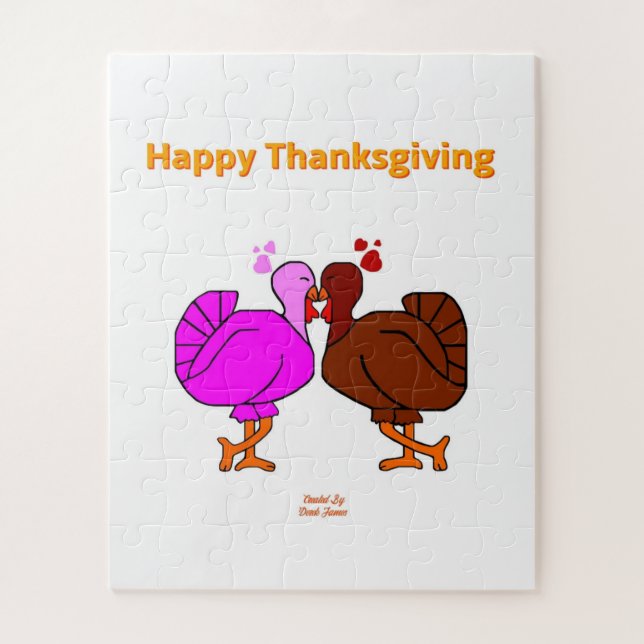Thanksgiving Passion Puzzle 16" X 20" (Vertical)