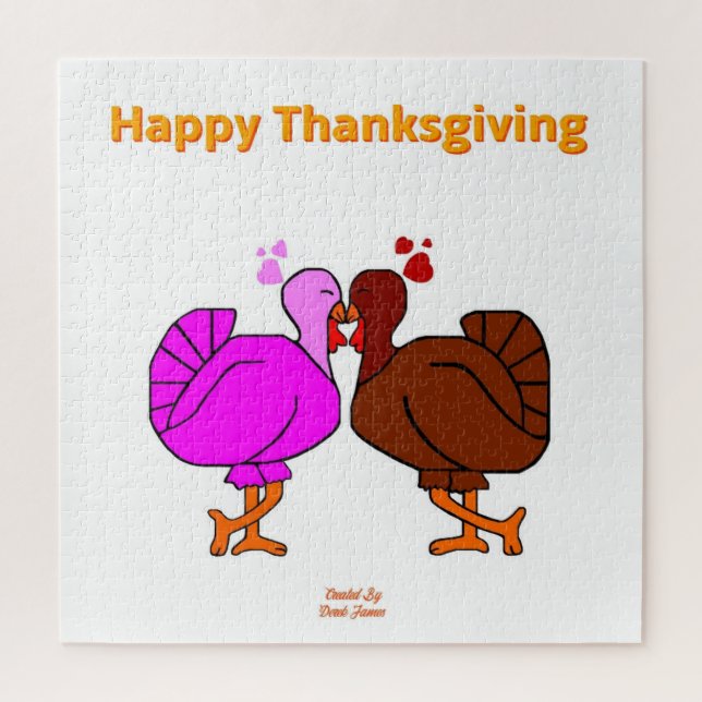 Thanksgiving Passion Puzzle 20" X 20" (Vertical)