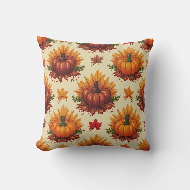 Thanksgiving Pattern cushion (Front)