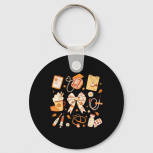 Thanksgiving Pecan Pie Bootleg 90's Rap Rock Vinta Key Ring