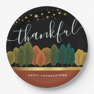 Thanksgiving Personalised Paper plate