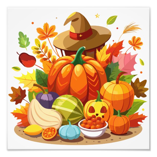 Thanksgiving  photo print (Front)