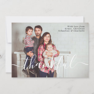 Thanksgiving Photo Typography Template