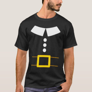 Thanksgiving Pilgrim Costume Turkey Day Leg Day T-Shirt