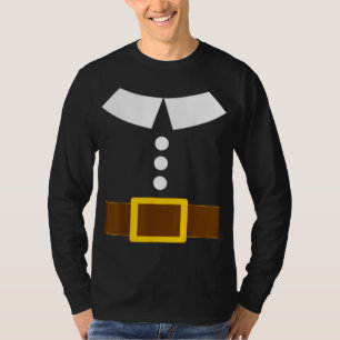 Thanksgiving Pilgrim Costume Turkey Day T-Shirt