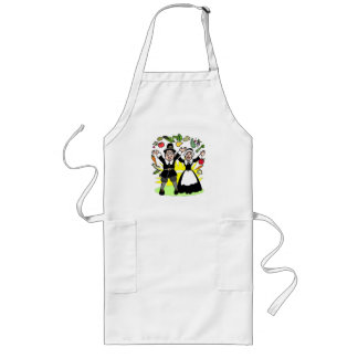 Thanksgiving Pilgrims Long Apron