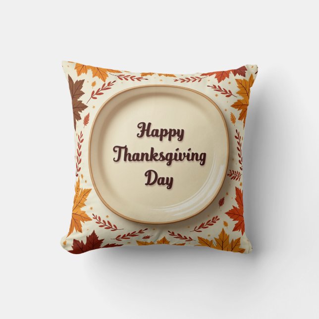 thanksgiving pillow  (Front)
