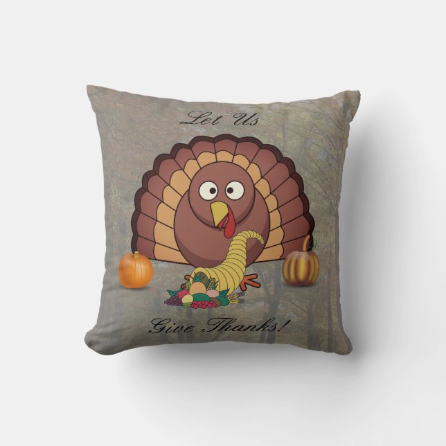 Thanksgiving Pillow (Front)