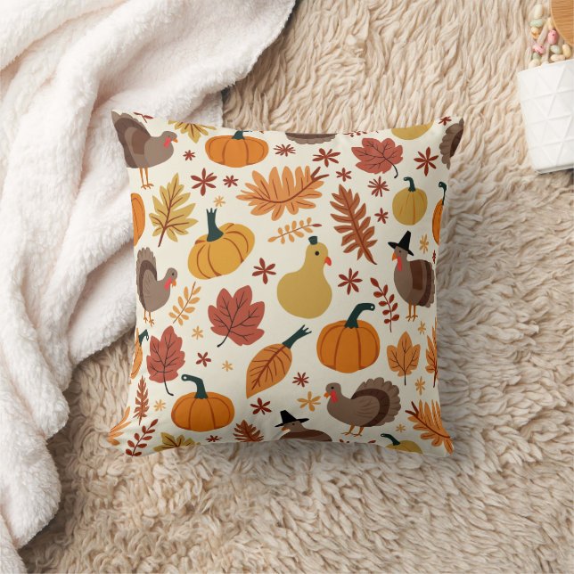 Thanksgiving pillow cushion (Blanket)