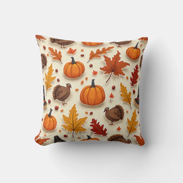 thanksgiving pillow cushion (Front)