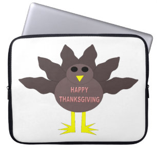 Thanksgiving Plucked Turkey Laptop Bag