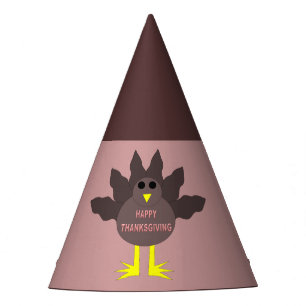 Thanksgiving Plucked Turkey Party Hat