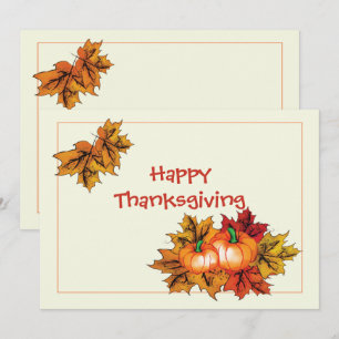 Thanksgiving post card
