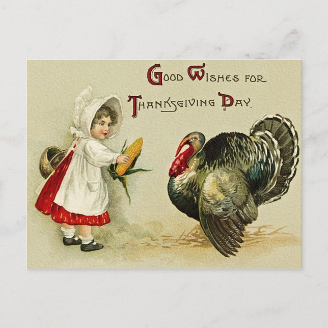 Thanksgiving Postcard (Front)