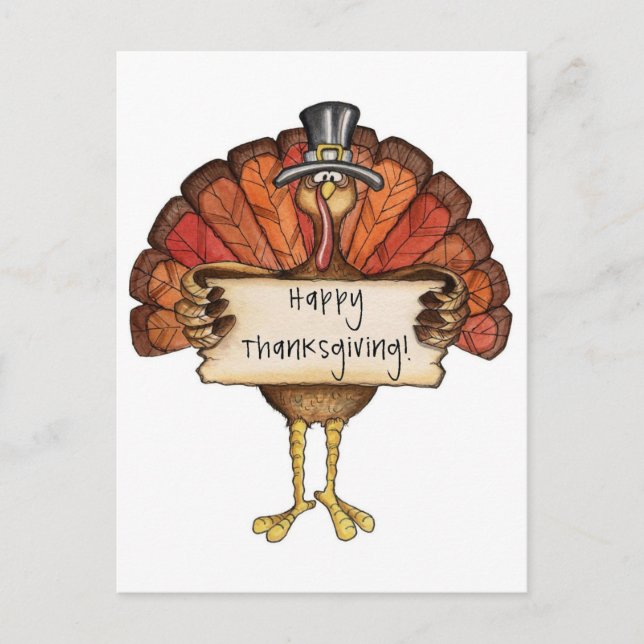 Thanksgiving Postcard (Front)