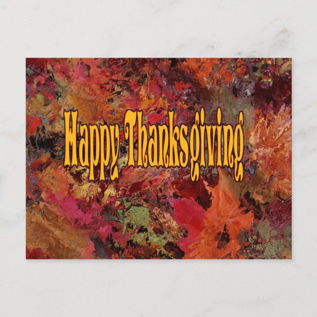 Thanksgiving Postcard (Front)