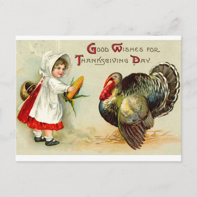 Thanksgiving Postcard (Front)