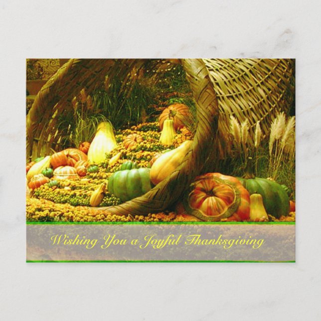 Thanksgiving Postcard (Front)
