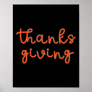 Thanksgiving poster