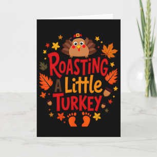 Thanksgiving Pregnancy Time For Pregnant Woman Tha Card