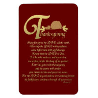 Thanksgiving - Psalm 100